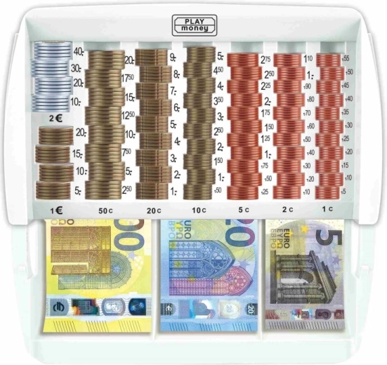 Átláthatóan szétválogatott euróérmék