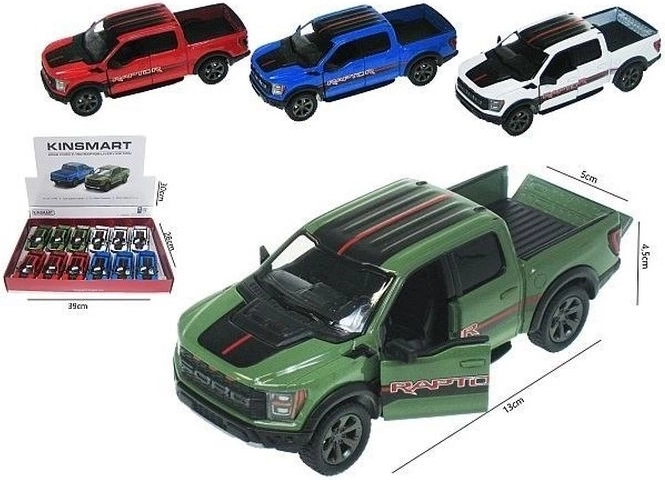 Ford F-150 Raptor 2022 autó visszahúzós (lendkerekes) meghajtással, nyitható ajtókkal