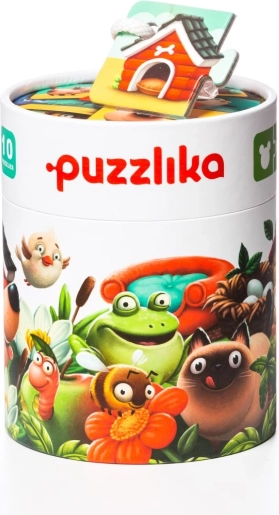 Puzzlika Az otthonom – oktató puzzle gyerekeknek, 20 darab