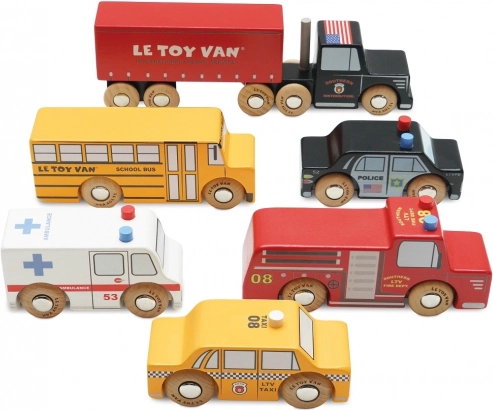 fa New York-i autószett – Le Toy Van