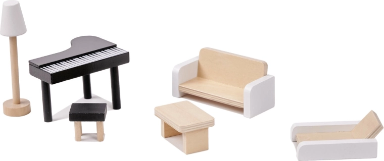 Gazdag felszereltség bútorokkal és kiegészítőkkel