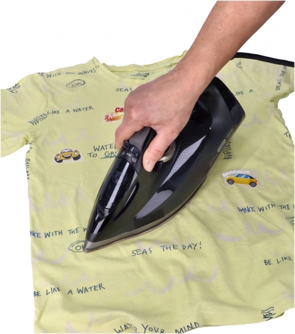 Egyszerű és gyors felvitel vasalóval