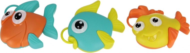 Úszó halacskák élénk színekben