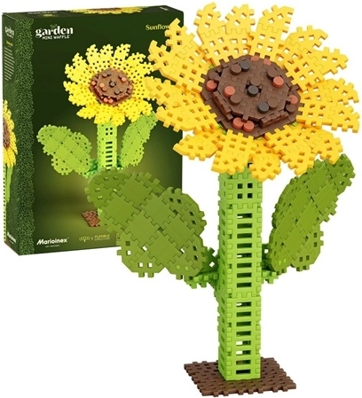 Waffle Mini Garden napraforgó építőkészlet