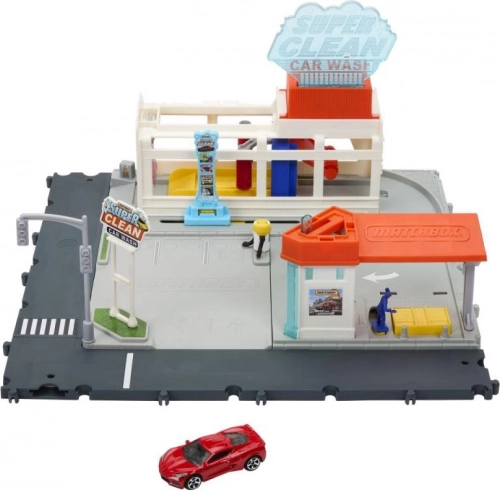 Matchbox Action Drivers autómosó valósághű funkciókkal