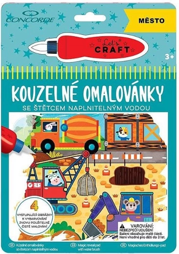 Varázslatos színező CONCORDE – város