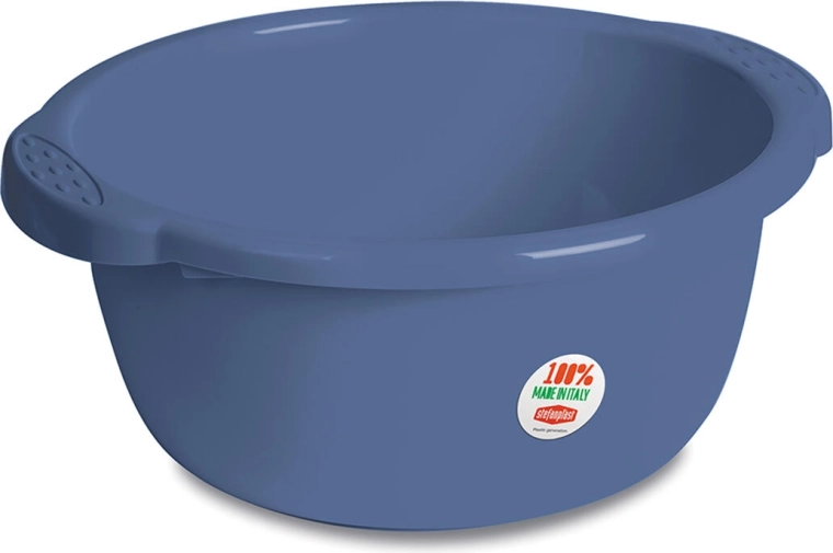 Műanyag mosótál 35 cm, 9 l – színkeverék