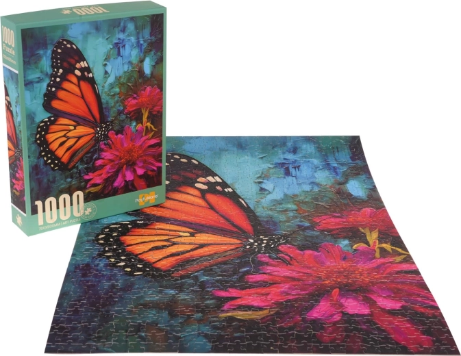 1000 darabos puzzle – színes pillangó