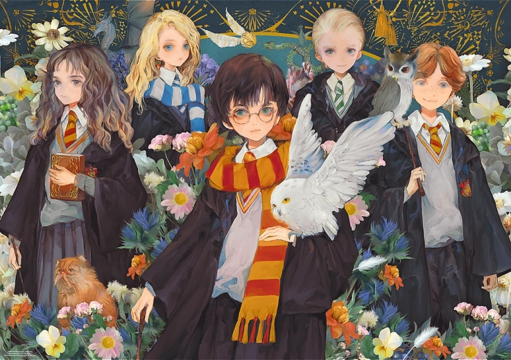 Trefl puzzle premium plus harry potter 1000 darab