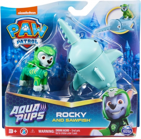 Mancs Őrjárat Aqua vízi barátok Rocky