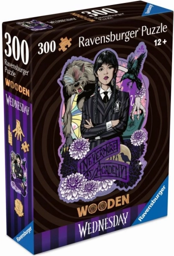 Fa puzzle Wednesday, 300 darabos, Ravensburger