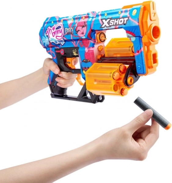 X-Shot Skins Dread Poppy Playtime – gyerek hablövő 12 nyíllal