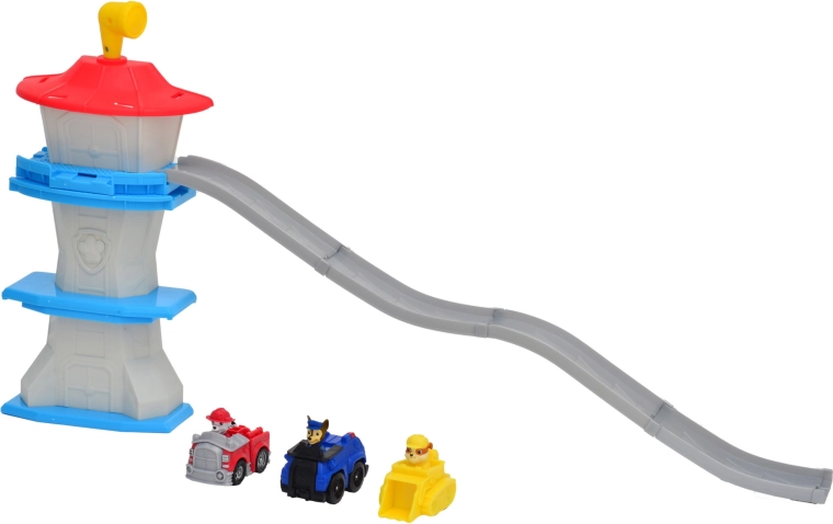 Torony hosszú rámpával az akciódús lejtmenetekhez