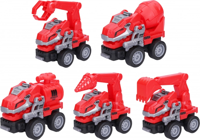 Autorobot Dino Tűzoltó 11 cm
