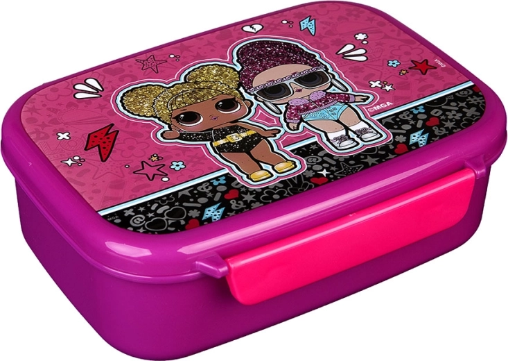 LOL Surprise mintás uzsonnásdoboz