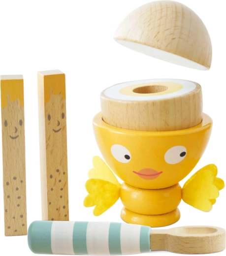 Le Toy Van fa tojáscsésze tojásnyitós tojással