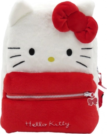 Hello Kitty plüss hátizsák