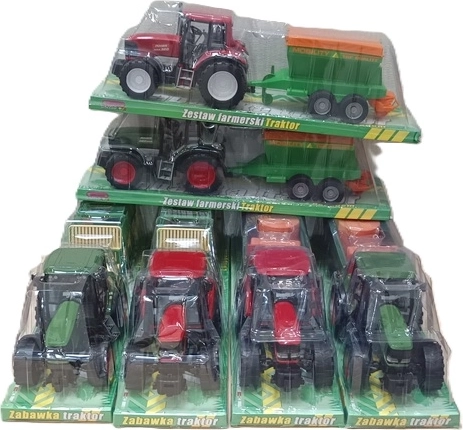 Traktor mezőgazdasági géppel