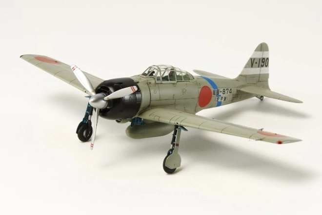 MITSUBISHI A6M3 ZERO (HAMP) műanyag repülőgép-modell – építőkészlet