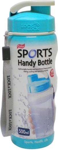 Műanyag ivópalack 500 ml, kék