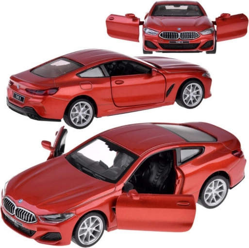 BMW M850i Coupé 1:35-ös fém autómodell, fényekkel és hanggal