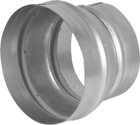 Fém szűkítő 100/125 mm kör keresztmetszetű csövekhez