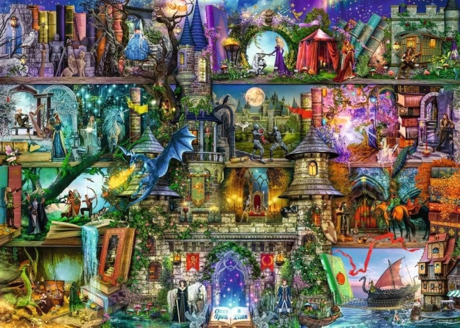 Ravensburger puzzle Mítoszok és Legendák 1000 darab
