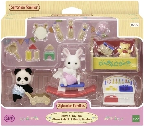 Sylvanian Families gyerekszoba figurákkal és kiegészítőkkel – 1 db