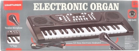 Gyerek elektronikus zongora 37 billentyűvel, mikrofonnal és USB-vel