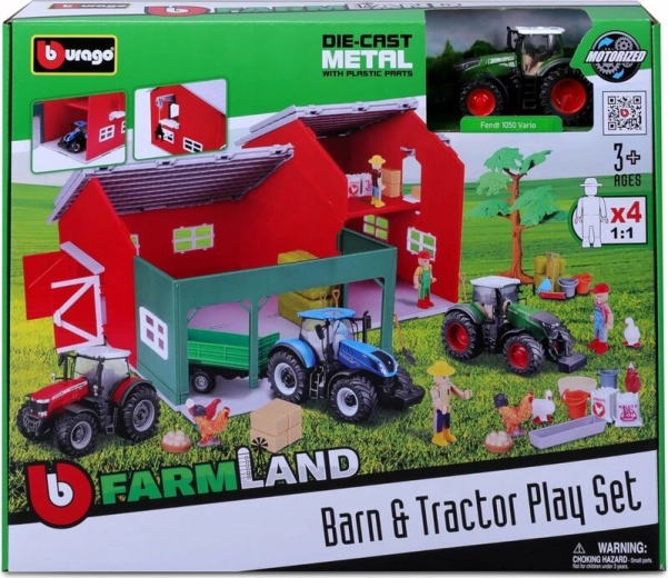 Bburago farmakészlet traktorral