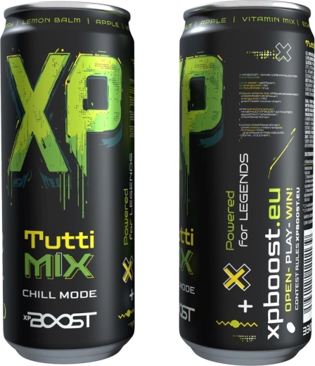 XP BOOST drink Tutti mix 330 ml gyerekeknek szánt gyógynövényes ital
