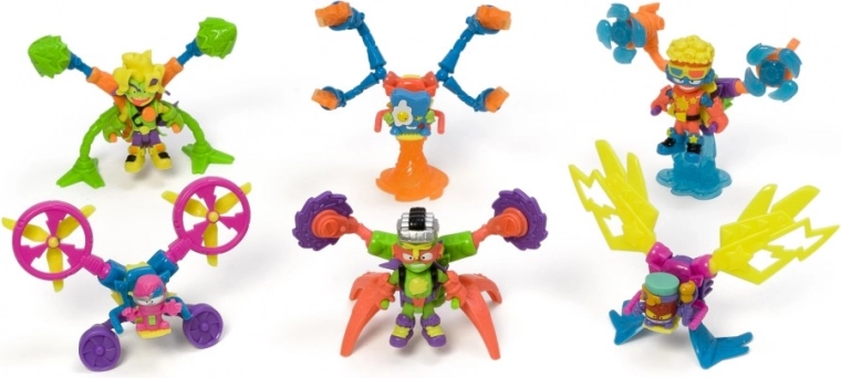 Egyedi SuperThing figura neon stílusban