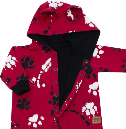 Kapucni fülecskékkel és meleg béléssel