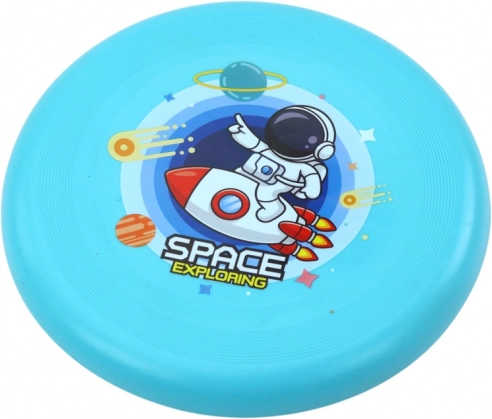 Repülő Korong Frisbee Kozmonauta Kék 20cm