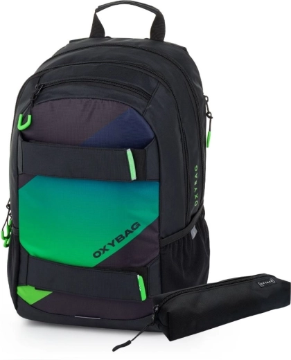 OXYBAG Sport Ombre iskolatáska tolltartóval