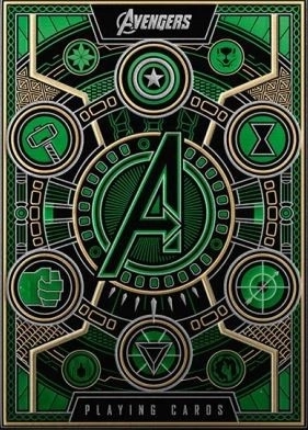 Avengers kártyák zöld csomag