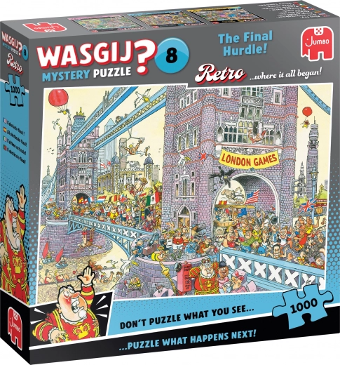 Puzzle JUMBO WASGIJ Mystery 8 Az utolsó akadály 1000 darab