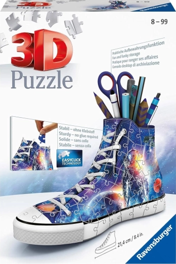 RAVENSBURGER 3D puzzle cipő Space – 108 darab