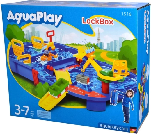 AquaPlay LockBox – hordozható vízi csatornaszett gyerekeknek