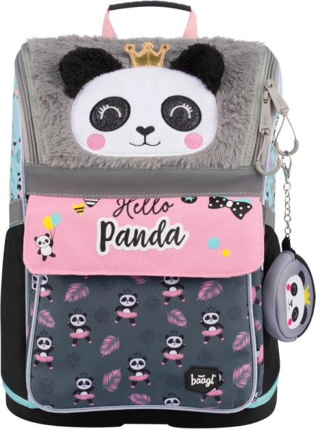 Baagl Zippy Panda iskolatáska