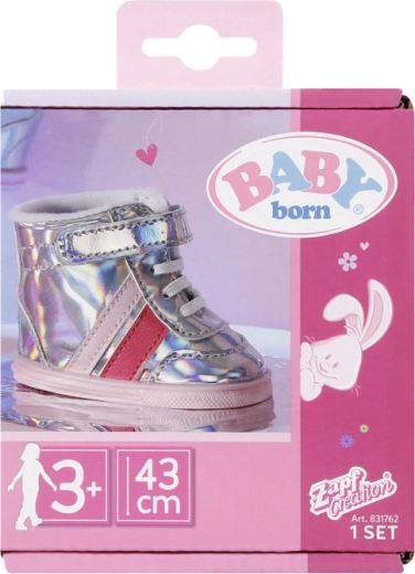 BABY born Holografikus sportcipők babák számára 43 cm