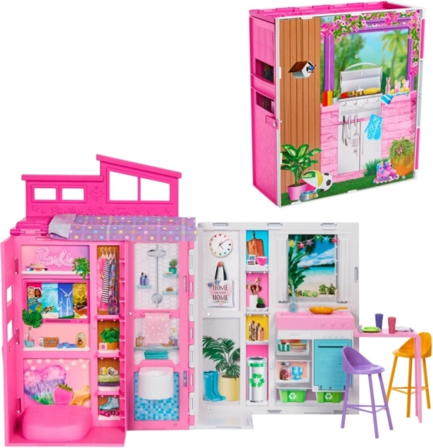 Barbie kényelmes ház berendezéssel