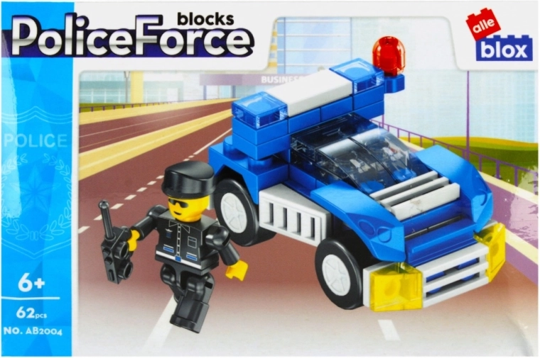 Gyors rendőrautó kerekeken