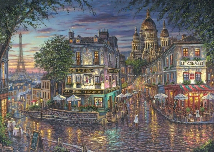 Montmartre puzzle 1000 darabbal