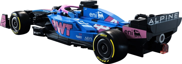 Valósághű F1 megjelenés 1:24 méretarányban