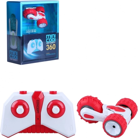 Kaszkadőr mini RC autó piros