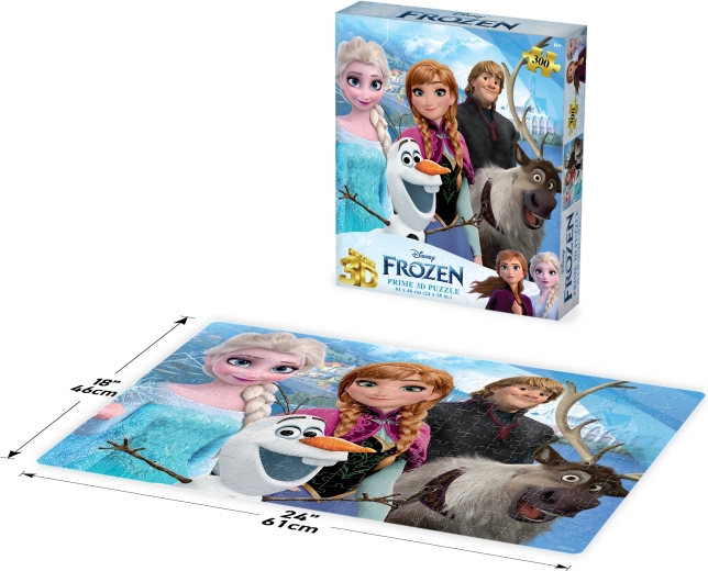 3D puzzle Disney Jégvarázs 300 darab