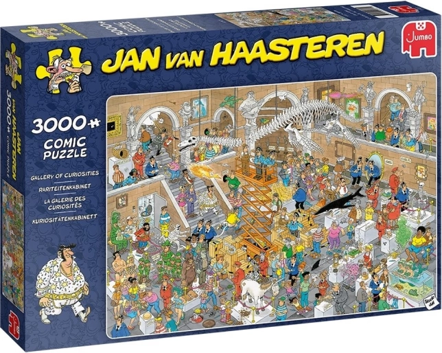 Kuriózumok Galériája 3000 darabos puzzle