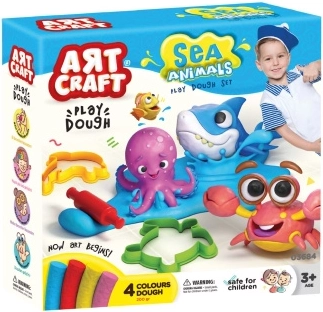 Art Craft modellezőkészlet tengeri állatokhoz 200 g