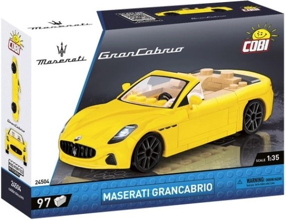 Cobi Maserati GranCabrio 2024 építőkészlet 1:35 (97 db alkatrész)